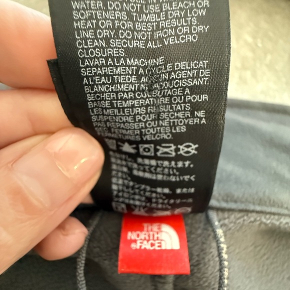 The North Face Apex Bionic Fleece Lined Jacket Navy Blue Warm Men’s Size Small - Picture 10 of 13